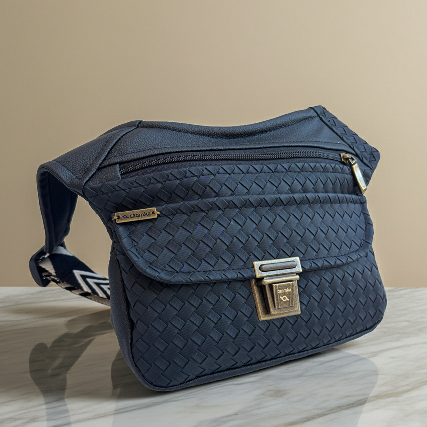 Riñonera "Special Black Top" · Polipiel · Pieza única Núm. 18334