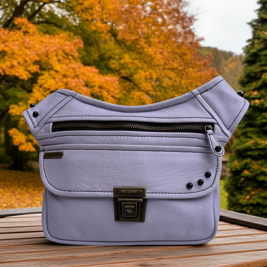 Riñonera "Special Malva" · Piel · Pieza Única Núm. 18135