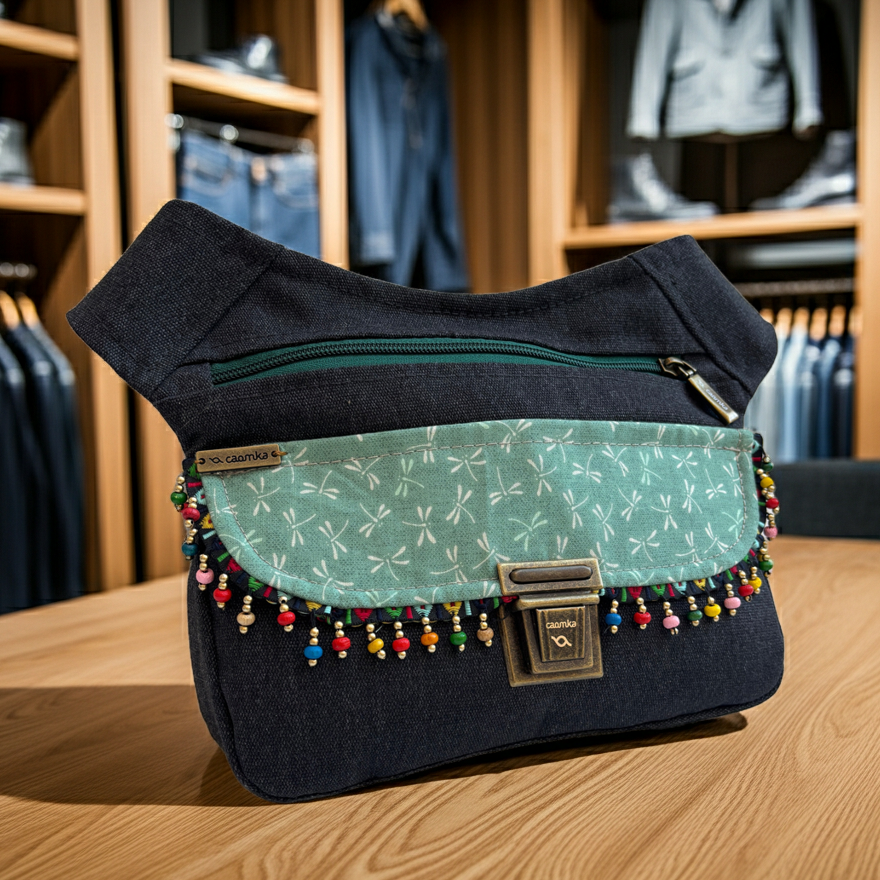 Riñonera "Special Fantasy Jeans Top" · Pieza Única Núm. 18297