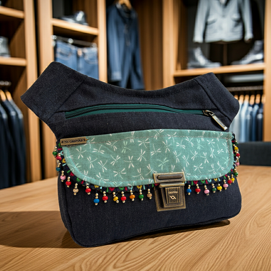 Riñonera "Special Fantasy Jeans Top" · Pieza Única Núm. 18297