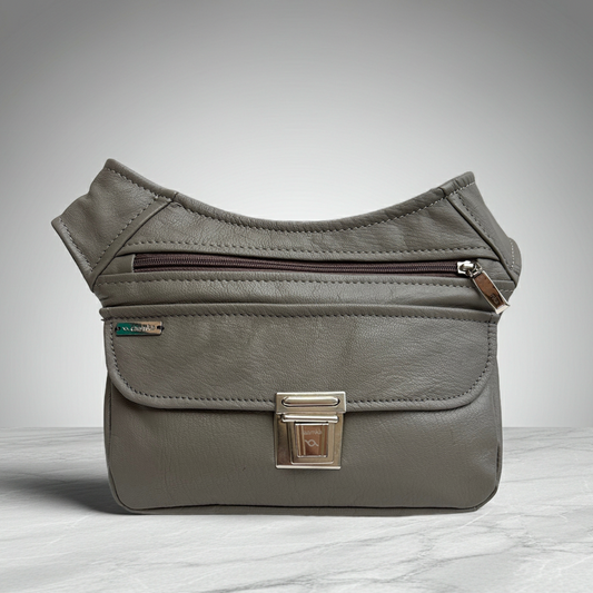 BioCuir Classic Black &amp; Silver BioCuir® Naturleder Exklusivstück Nr. 6678