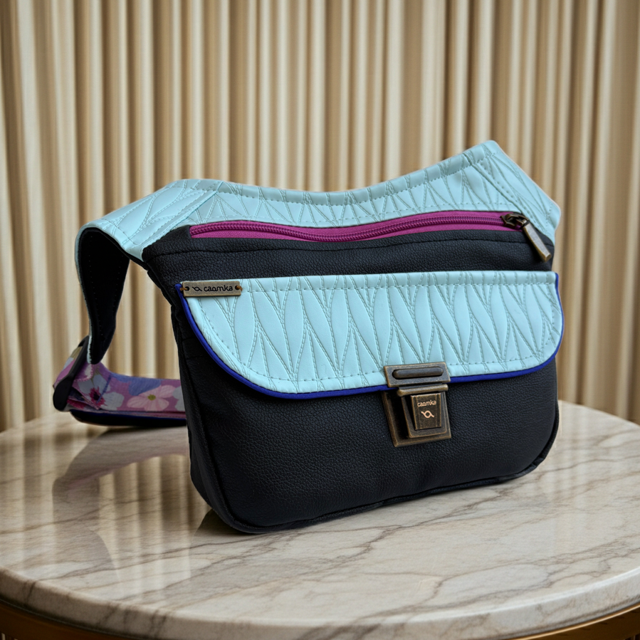 Riñonera "Special Fantasy Black Top" + Bolsillo trasero · Polipiel · Pieza Única Núm. 18367