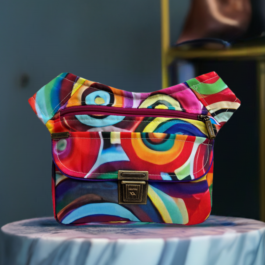 Riñonera "Special Summer Happy Colors" + Bolsillo trasero · Pieza Única Núm. 17589