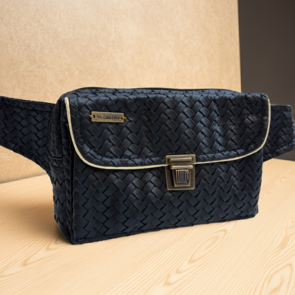 Riñonera Urban "Special Black Top" · Polipiel · Pieza Única Núm. 19481