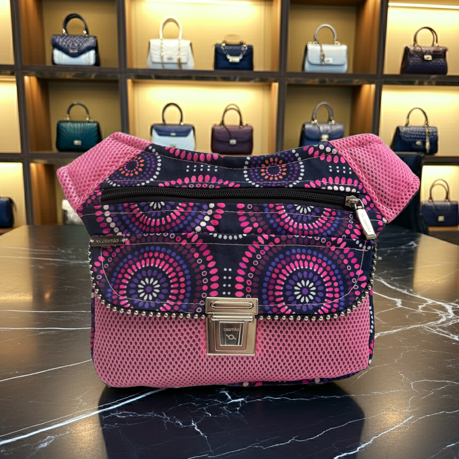 Spezielles schwarzes „Cordura“ &amp; Silber + Gesäßtasche, exklusives Teil Nr. 11492