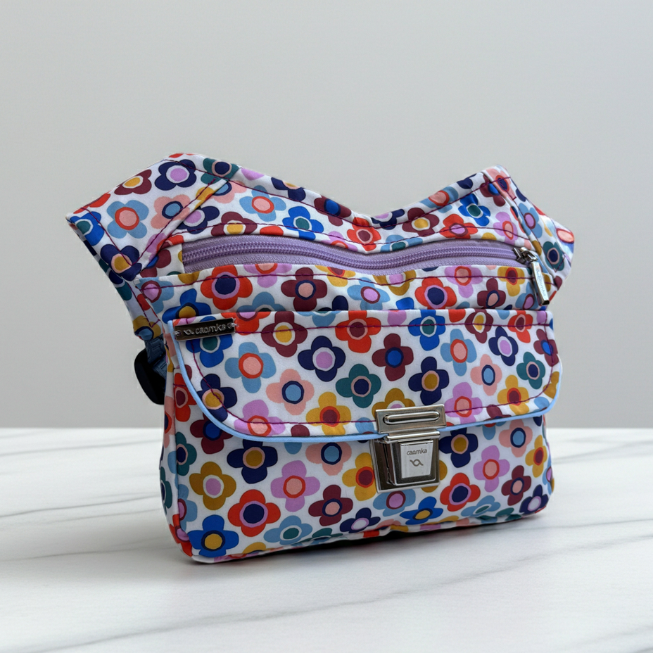 Riñonera "Special Flowers Top" + Bolsillo trasero · Pieza Única Núm. 19165