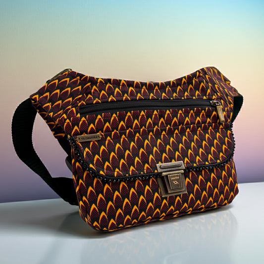 Riñonera "Special Africa" + Bolsillo trasero · Pieza Única Núm. 19445
