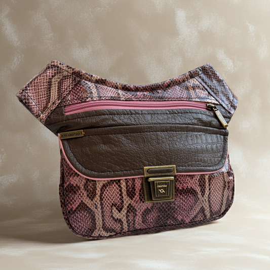 Riñonera "Special Animal Print Brown" · Pieza Única Núm. 18627