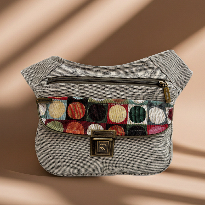 Riñonera "Special Color Dots" + Bolsillo trasero · Pieza Única Núm. 18211