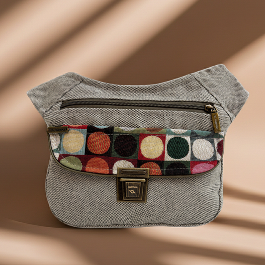 Riñonera "Special Color Dots" + Bolsillo trasero · Pieza Única Núm. 18211