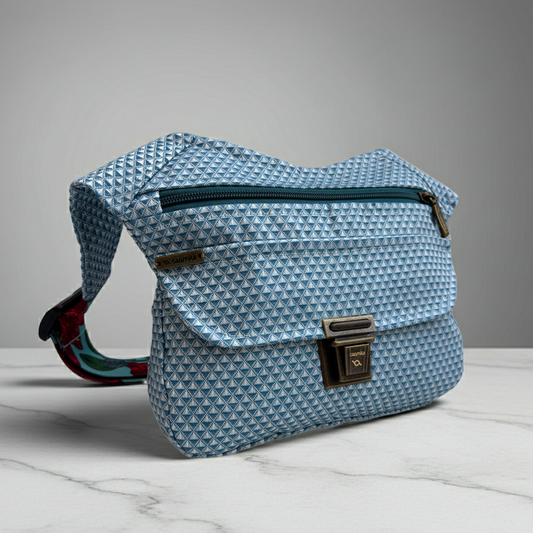 Riñonera "Special Sky Blue Top" · Impermeable · Pieza Única Núm. 18981