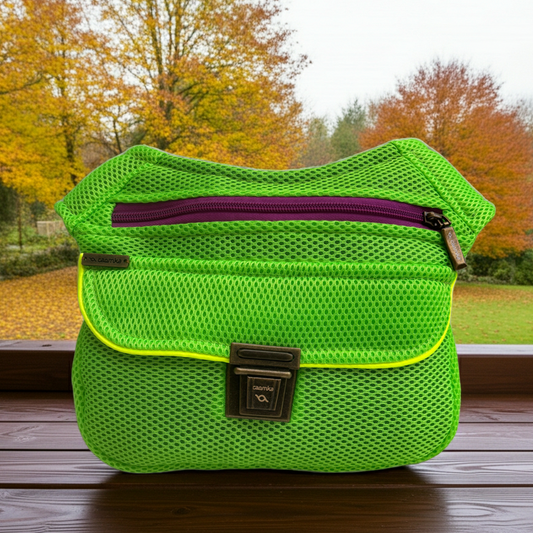 Riñonera "Soft 3D Fluor" + Bolsillo trasero · Pieza Única Núm. 18073