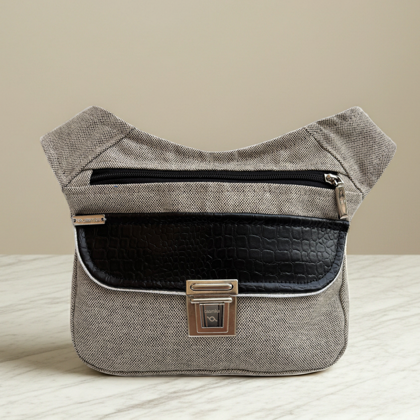 Riñonera "Special Praga" + Bolsillo trasero · Pieza Única Núm. 18326