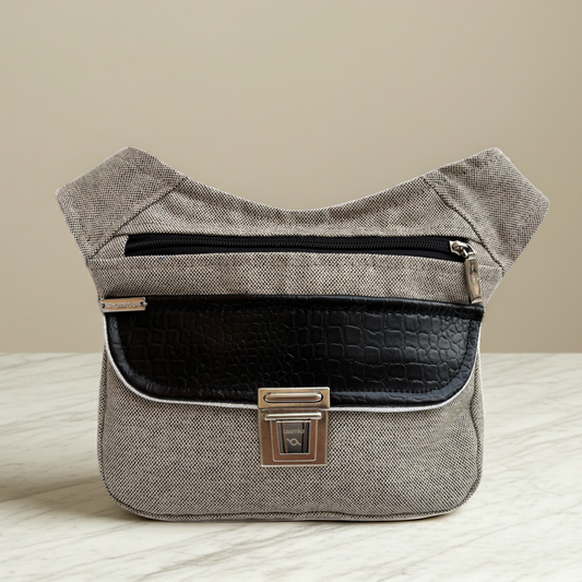 Riñonera "Special Praga" + Bolsillo trasero · Pieza Única Núm. 18326