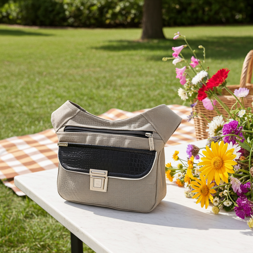 Riñonera "Special Praga" + Bolsillo trasero · Pieza Única Núm. 18326