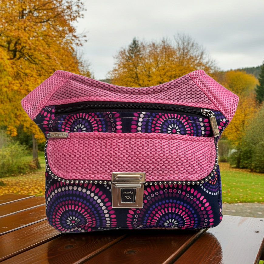 Riñonera "Special Mandalas & Soft3D" + Bolsillo trasero · Pieza Única Núm. 18094