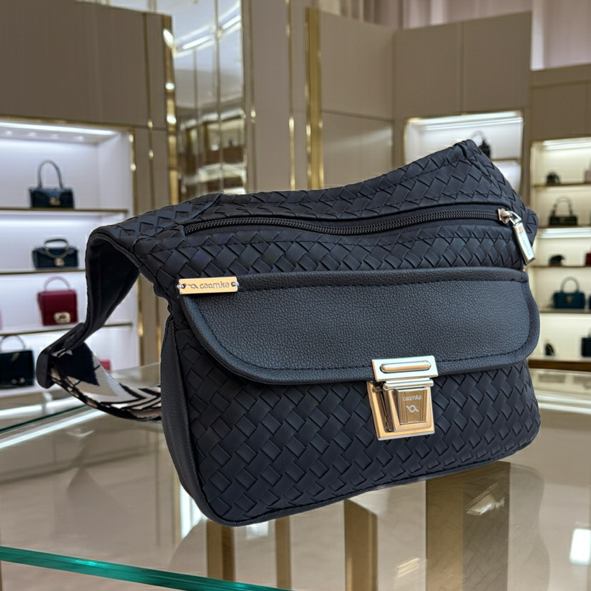 Riñonera "Special Elegant Black Top" · Polipiel · Pieza Única Núm. 18265