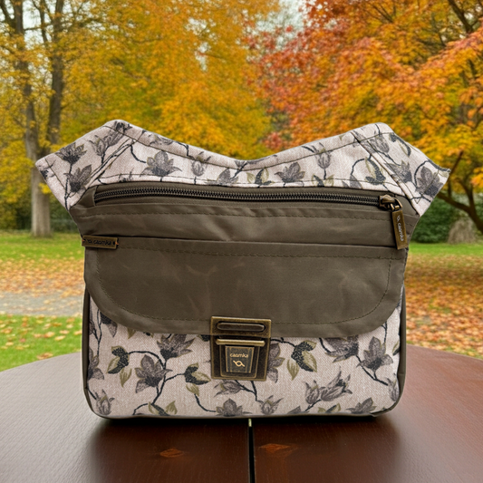 Riñonera "Special Olive Magnolia" · Impermeable · + Bolsillo trasero · Pieza Única Núm. 18132