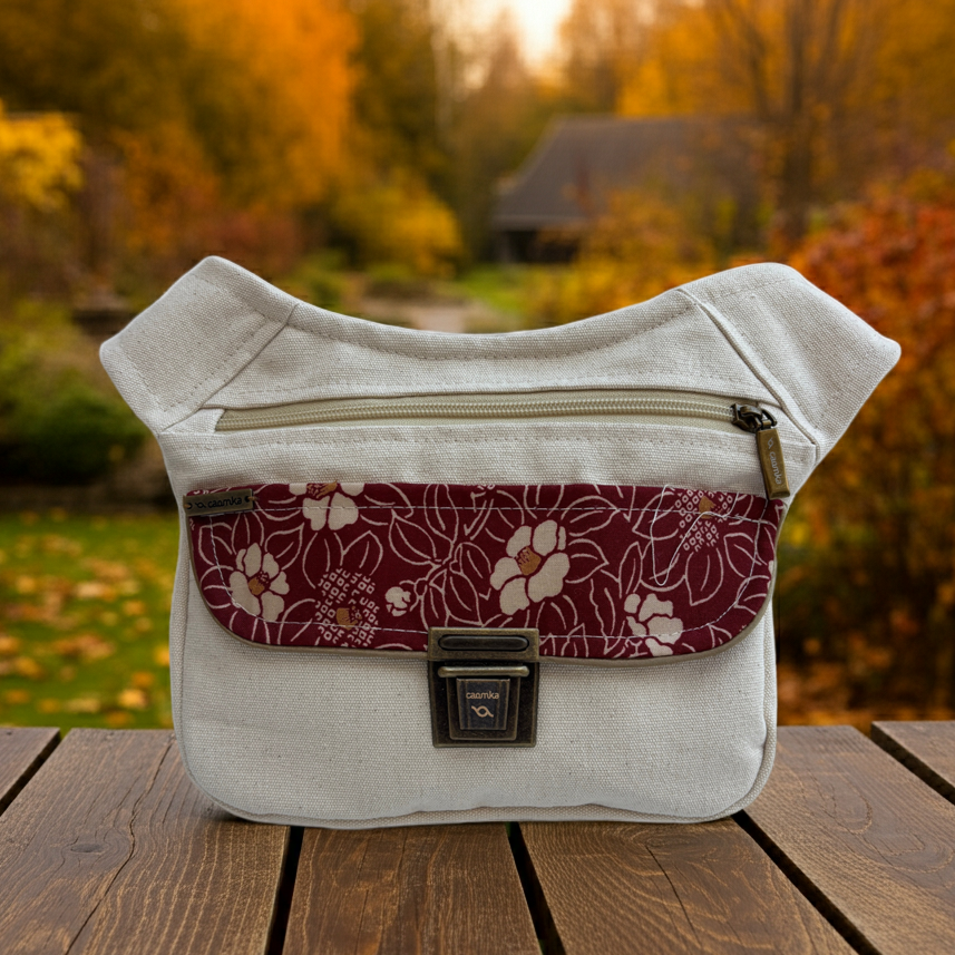 Riñonera "Special Sakura Top" +  Bolsillo trasero · Pieza Única Núm. 17959