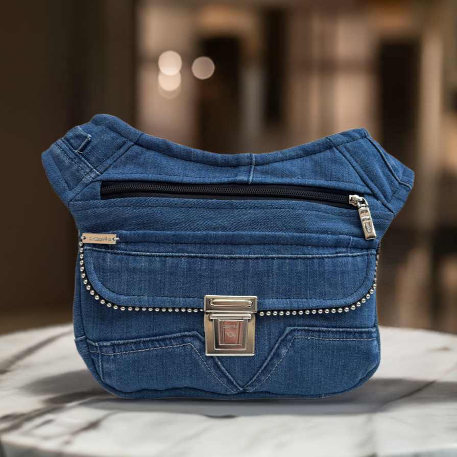 Riñonera "Special ♻️ Jeans Recycled ♻️ · Pieza Única Núm. 17246