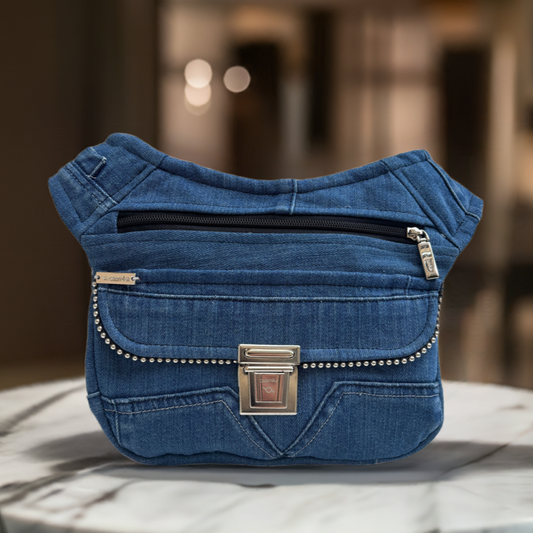 Riñonera "Special ♻️ Jeans Recycled ♻️ · Pieza Única Núm. 17246