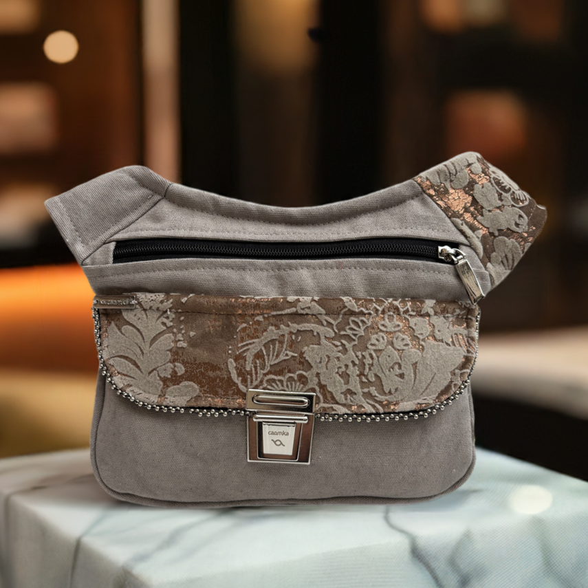 Riñonera "Elegant Marrakech" + Bolsillo trasero · Pieza Única Núm. 16953