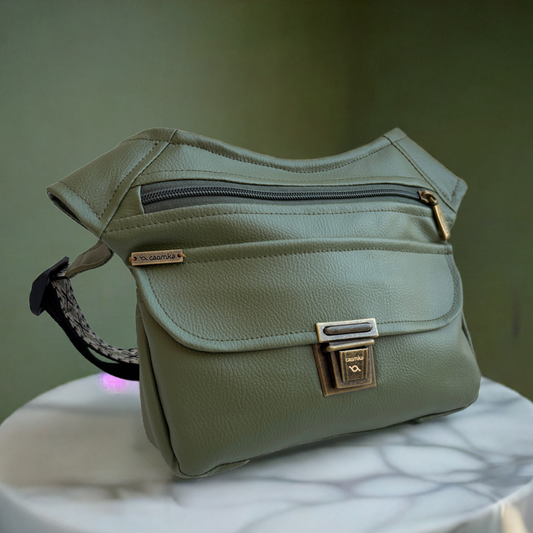 Riñonera "Special Green Top" · Polipiel · Pieza única Núm. 16991