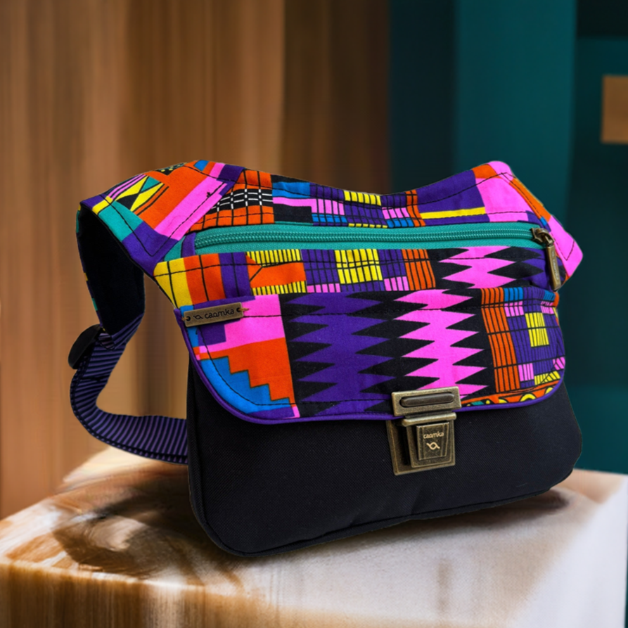 Riñonera "Special Black African Colors" · Impermeable · Pieza Única Núm. 16864
