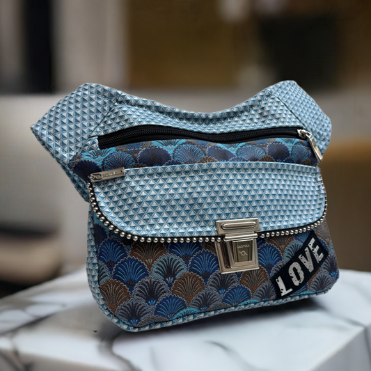Riñonera "Special Spring Love" + Bolsillo trasero · Impermeable · Pieza Única Núm. 17369