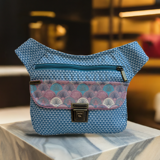 Riñonera "Japanese Spring" · Impermeable · + Bolsillo trasero · Pieza Única Núm. 17262