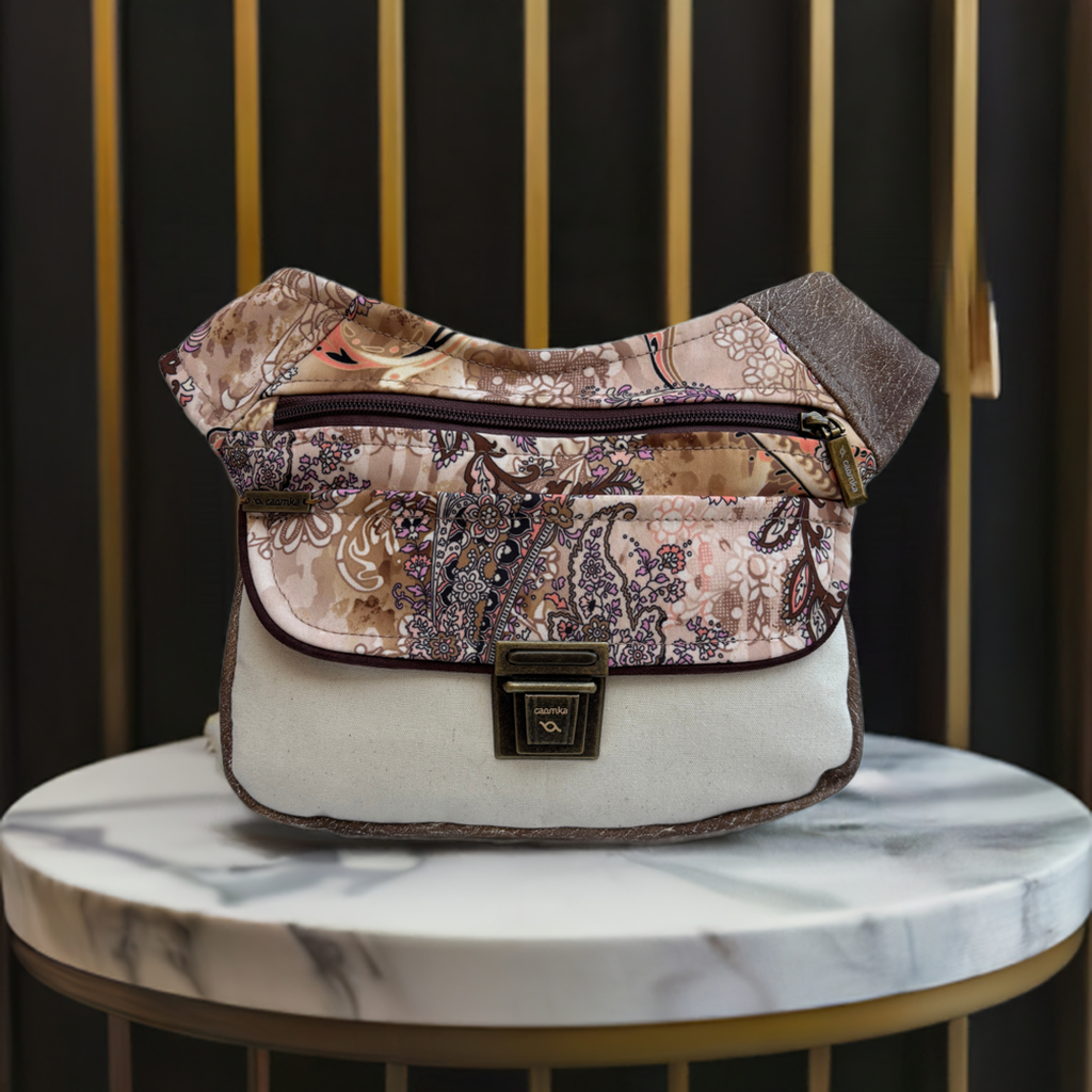 Riñonera "Elegant Art Top" · Pieza Única Núm. 17342