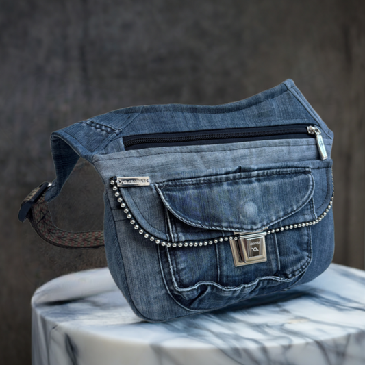 ♻️ Jeans Recycled ♻️ Unique Piece No. 11935