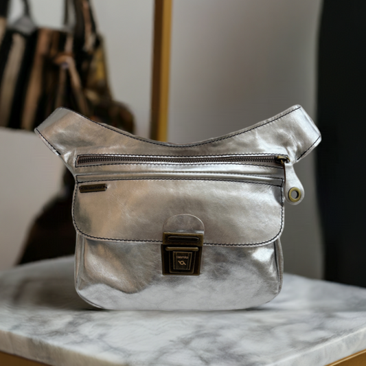 Classic Black Old Gold BioCuir® Natural Leather Exclusive Piece No. 13165