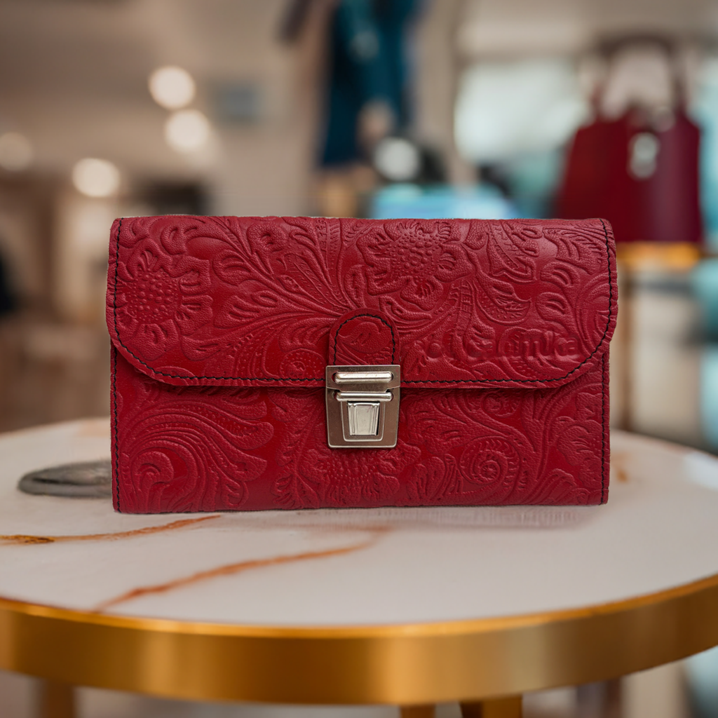 CAOMKA Flat Coin Purse Natürliches BioCuir®-Leder Exklusivstück Nr. 13177