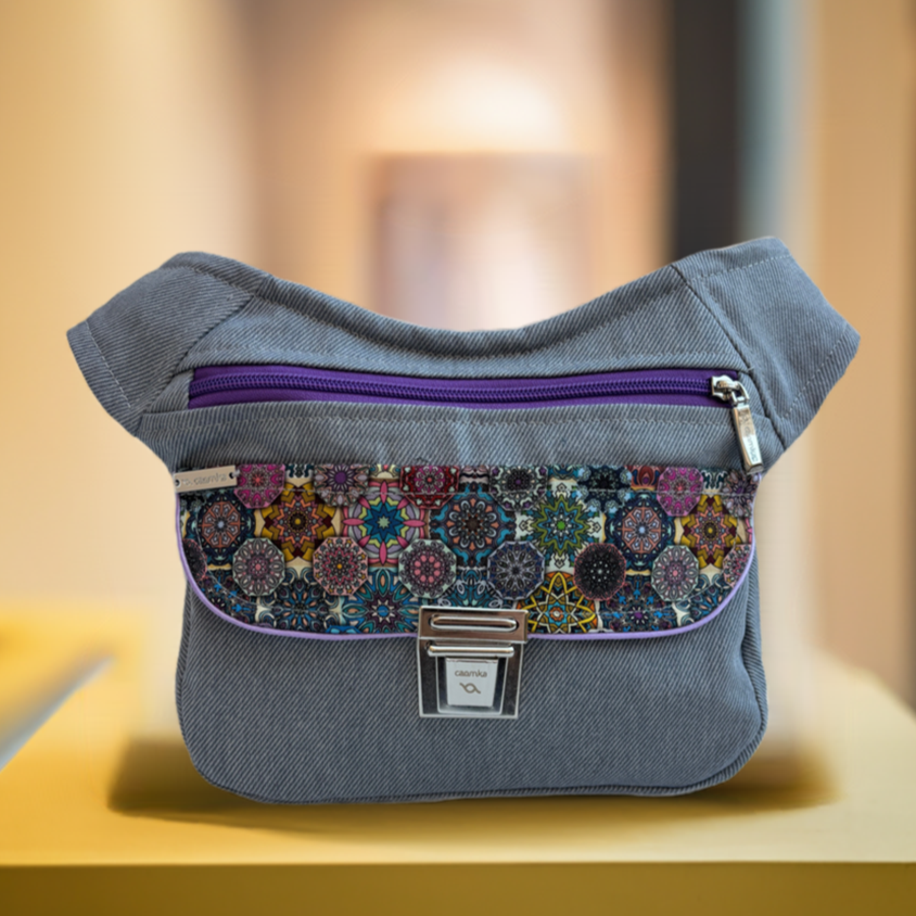 Spezielle Weltkarte + Gesäßtasche Einzelstück Nr. 11951