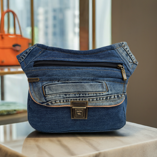 ♻️ Jeans Recycled ♻️ Unique Piece No. 11935