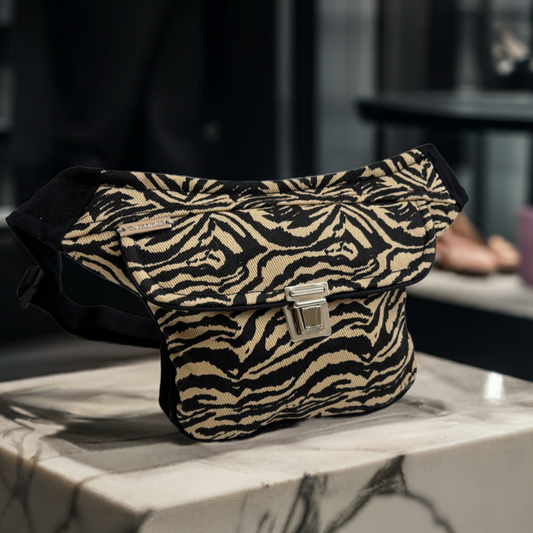 Riñonera / Bandolera multifunción:  "Mini Animal Print" · Pieza Única Núm. 17034