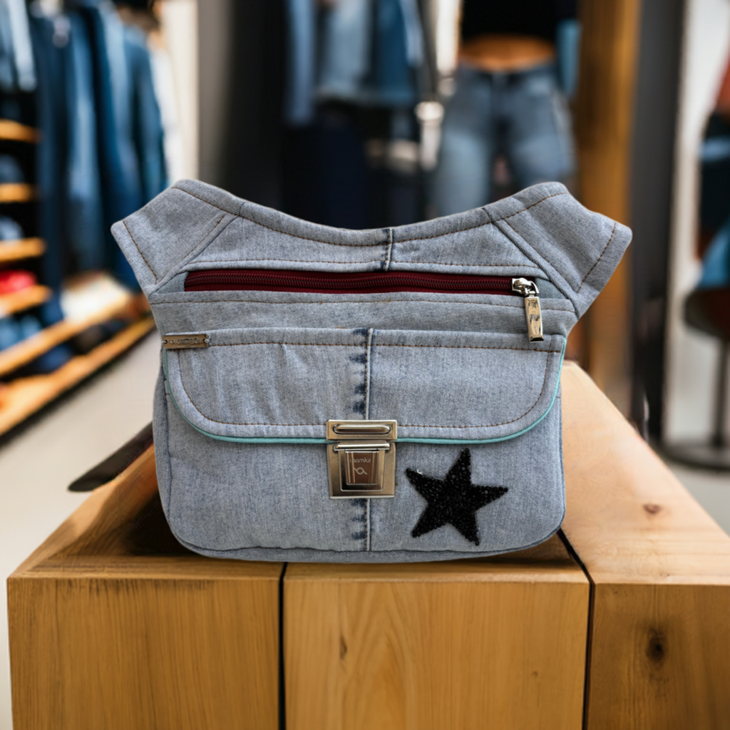 Besonderes ♻️ Jeans Recycled ♻️ Einzelstück Nr. 11734