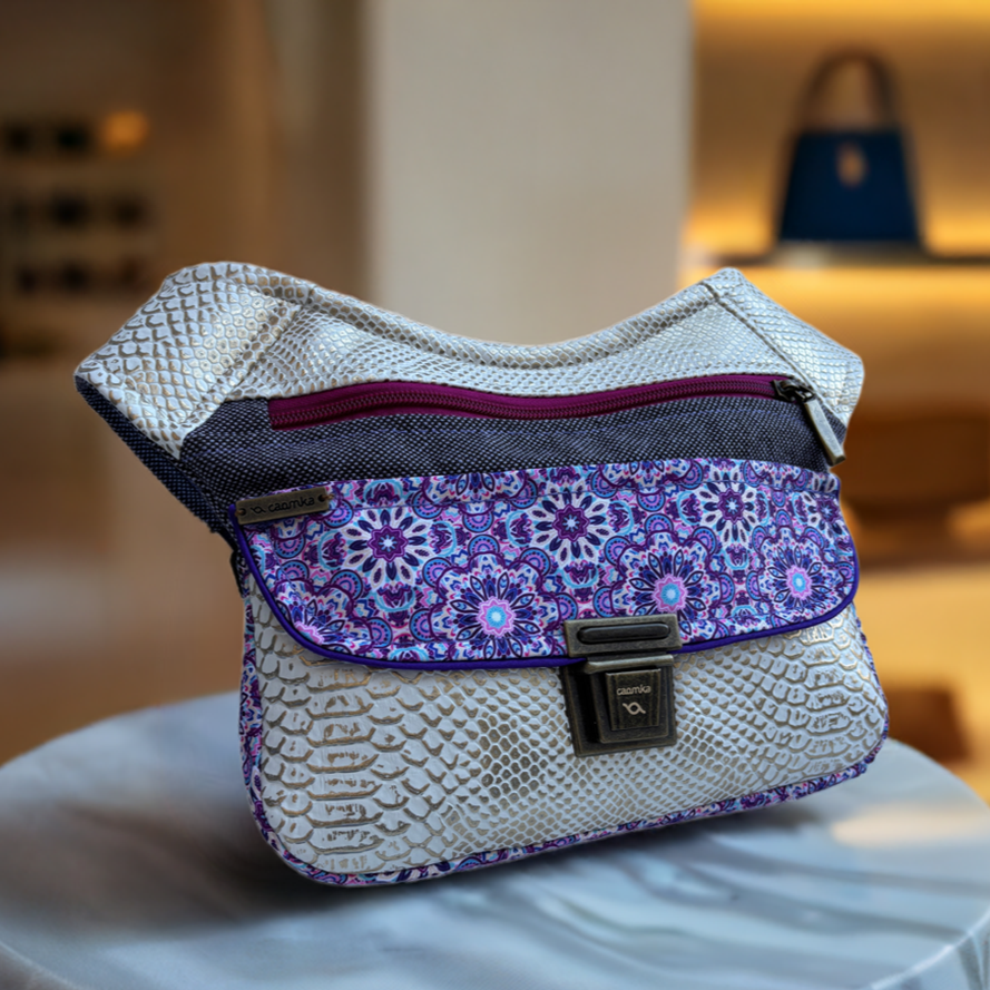 Riñonera "Elegant Mandalas" · Pieza Única Núm. 17214