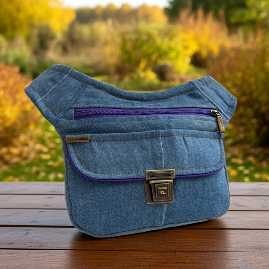 Riñonera ♻️ Jeans Recycled ♻️ · Pieza Única Núm. 17956