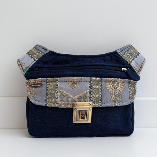Riñonera "Special Jeans & India" + Bolsillo trasero · Pieza Única Núm. 19315