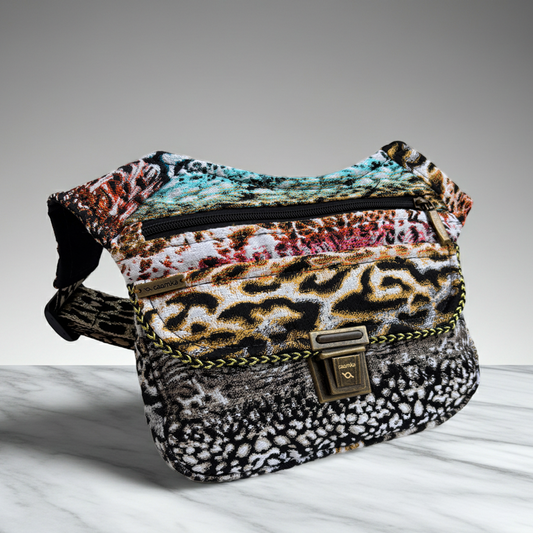 Riñonera "Special Animal Print Top" + Bolsillo trasero · Pieza Única Núm. 18831