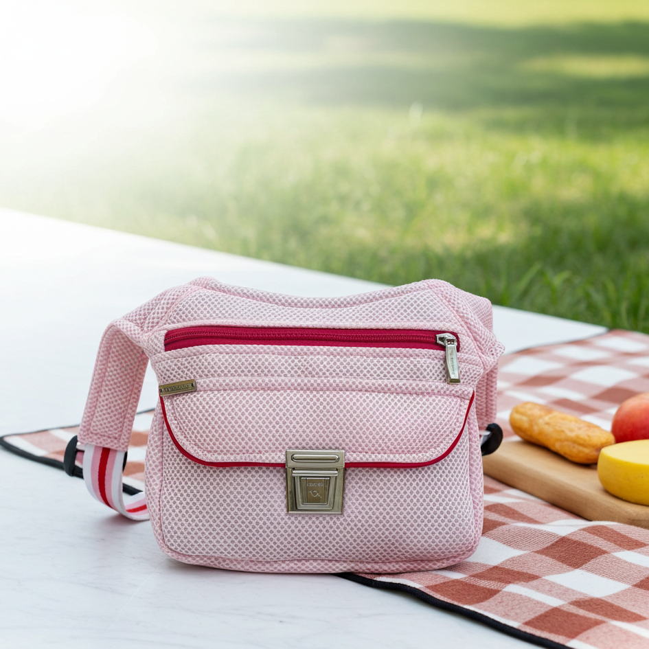 Riñonera "Soft Pink 3D Top" · Pieza Única Núm. 18740