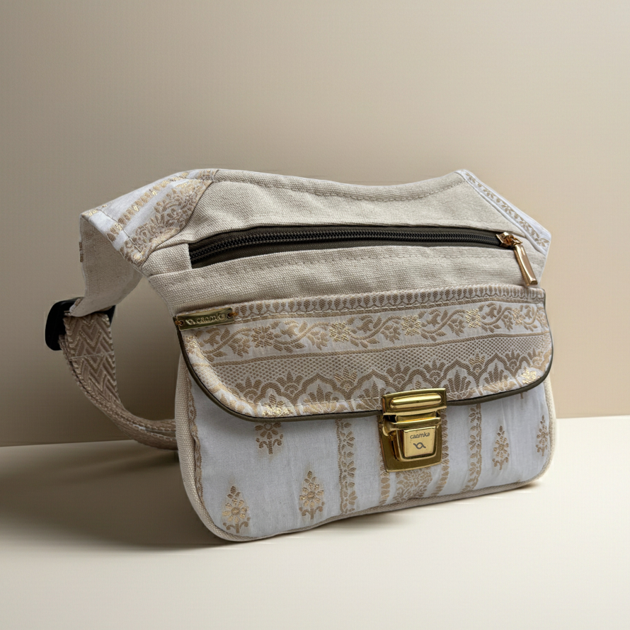 Riñonera "Special India Top Golden" + Bolsillo trasero · Pieza Única Núm. 18692