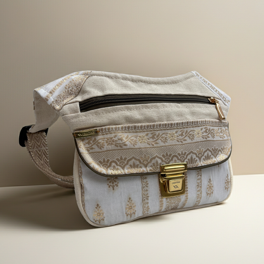 Riñonera "Special India Top Golden" + Bolsillo trasero · Pieza Única Núm. 18692