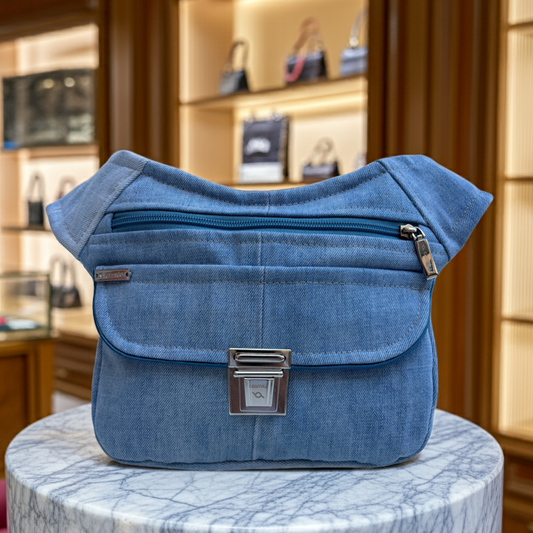 Riñonera "Sweet" ♻️ Jeans Recycled ♻️ · Pieza Única Núm. 17870