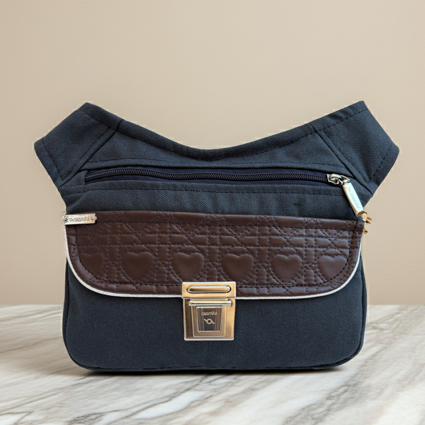 Riñonera "Special Hearts" + Bolsillo trasero · Pieza Única Núm. 18337