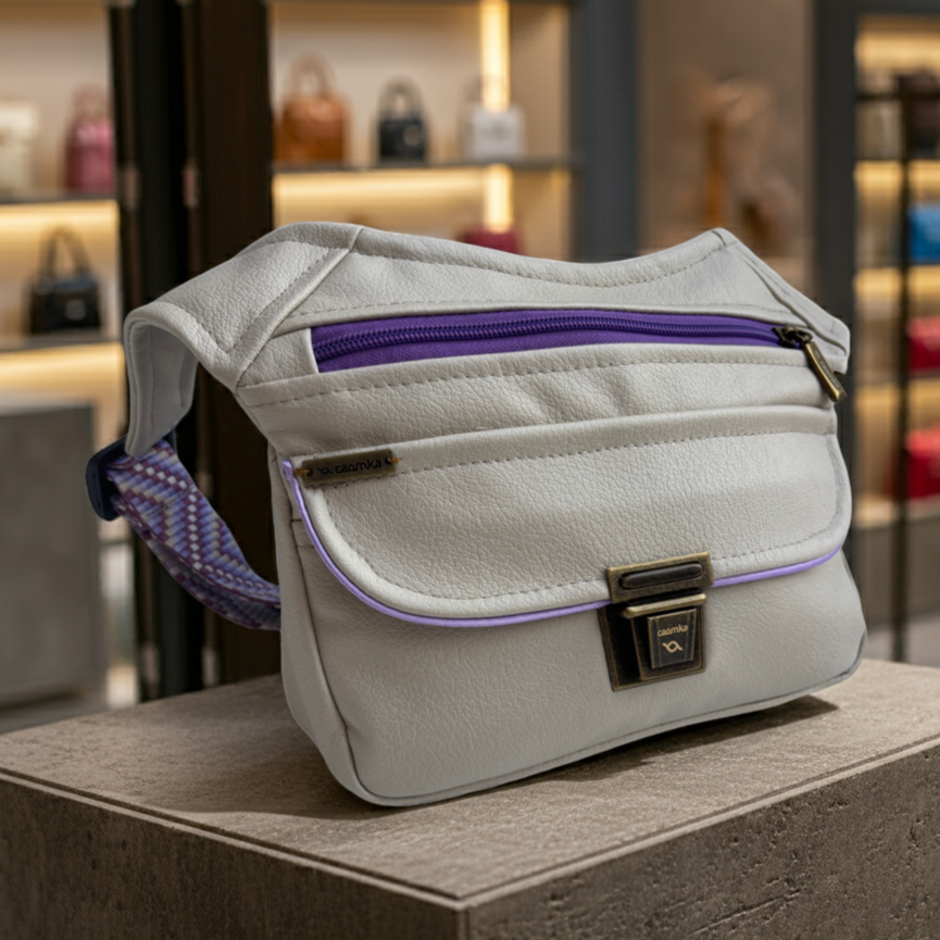 Riñonera "Special Patchwork Top" · Polipiel · Pieza única Núm. 18026