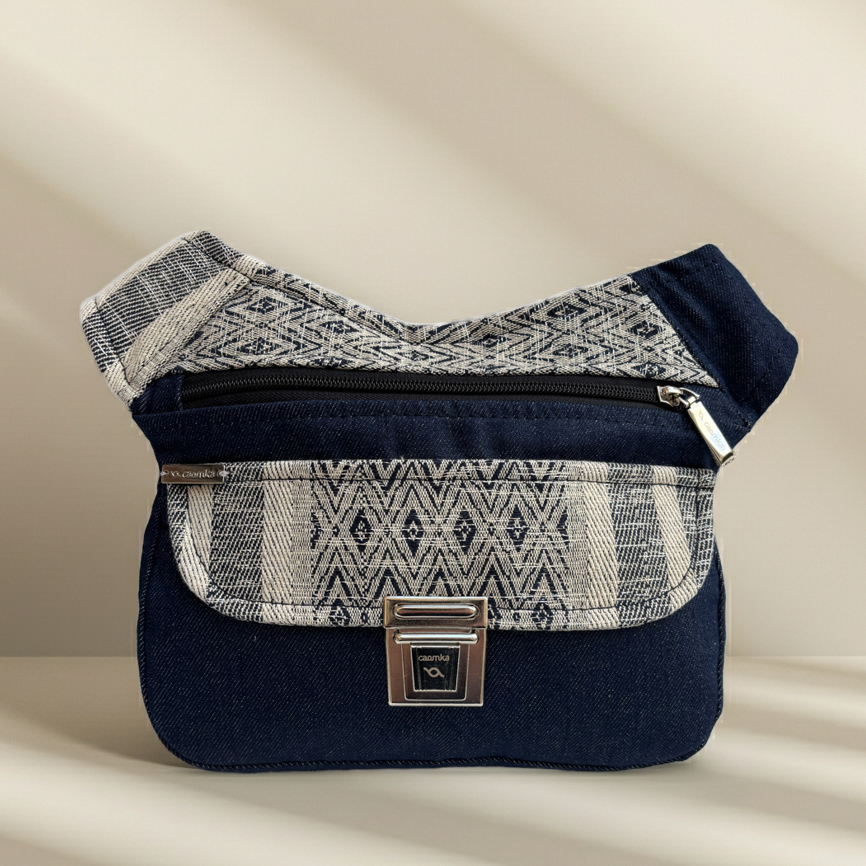 Riñonera "Elegant Jeans India" · Pieza Única Núm. 18705