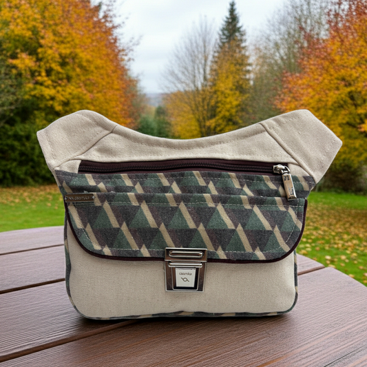 Riñonera "Special Geometric Top" + Bolsillo trasero · Pieza Única Núm. 18118